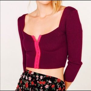 For Love and Lemons Cropped Cardigan